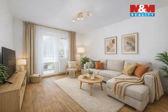 Prodej bytu 2+1, Chvaletice, 50 m2