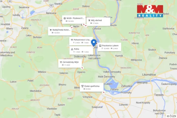 Prodej chaty, Prackovice nad Labem, 22 m2