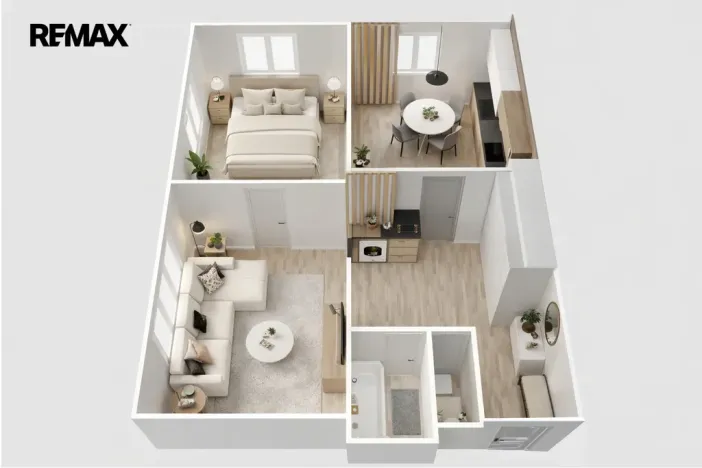 Prodej bytu 2+1, Hradec Králové, Průmyslová, 58 m2