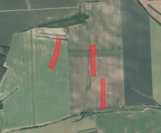 Prodej pole, Klučov, 57736 m2