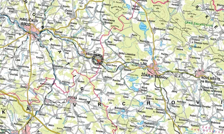 Prodej louky, Nové Dvory, 4111 m2