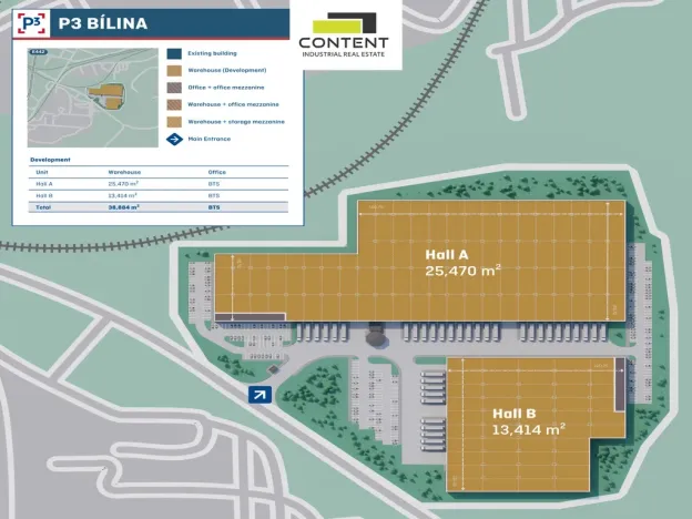 Pronájem výrobních prostor, Světec - Chotějovice, 5000 m2