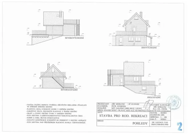 Prodej chaty, Slunečná, 75 m2