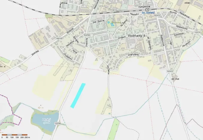 Prodej pole, Vodňany, 8784 m2