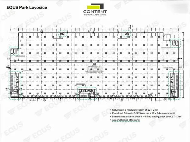Pronájem skladu, Lovosice, Terezínská, 10000 m2