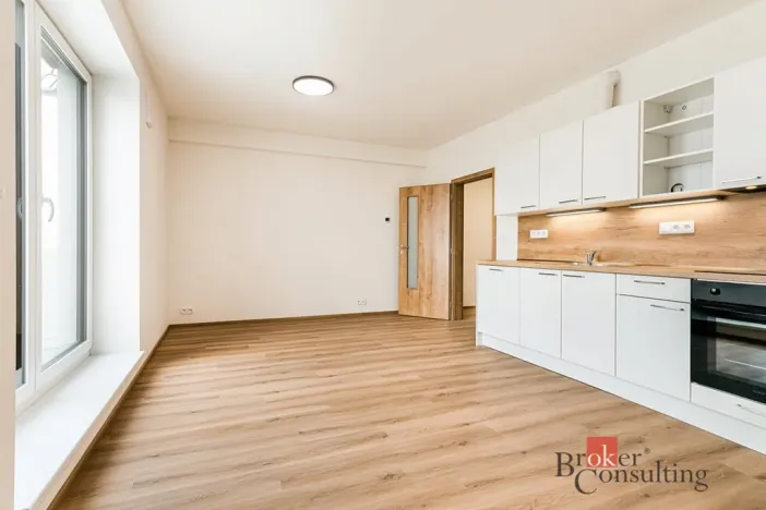 Pronájem bytu 1+kk, Brno - Kníničky, Hluboček, 32 m2