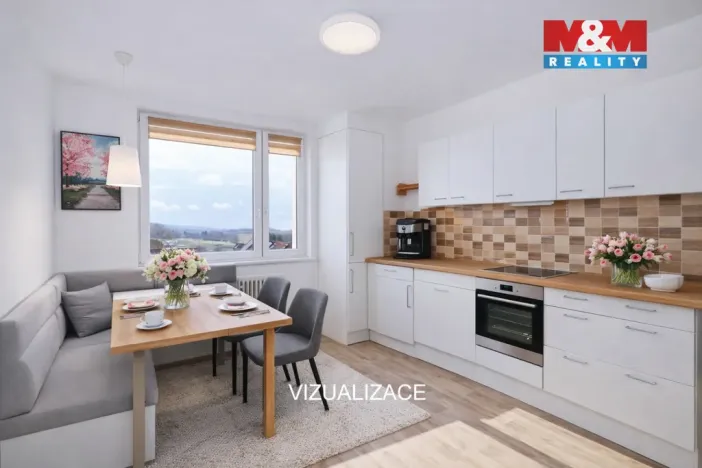 Pronájem bytu 1+1, Křižanov, U Školy, 37 m2