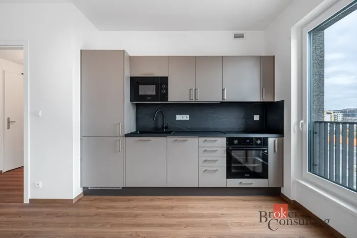 Pronájem bytu 1+kk, Praha - Hloubětín, Poděbradská, 42 m2