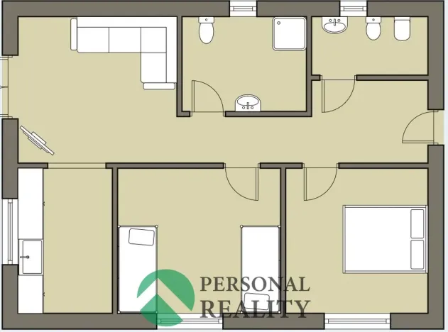 Prodej rodinného domu, Velká Dobrá, Okrajová, 55 m2