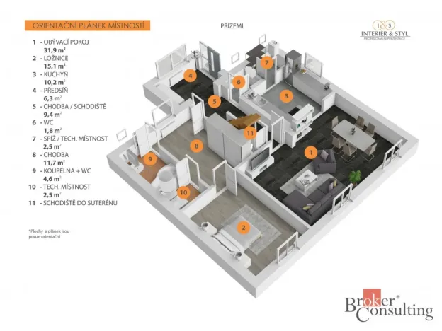 Prodej rodinného domu, Nechanice - Staré Nechanice, 180 m2