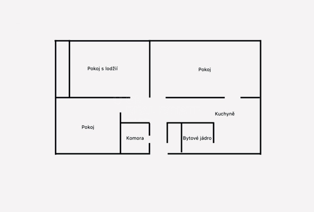 Prodej bytu 3+1, Chomutov, Jirkovská, 78 m2