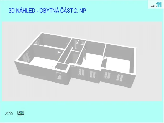 Prodej rodinného domu, Jilem, 95 m2