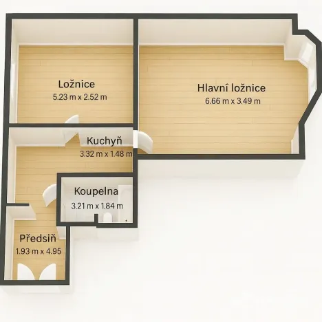 Prodej bytu 2+kk, Praha - Michle, Nuselská, 56 m2