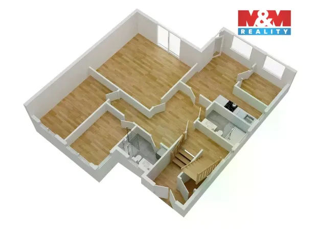 Prodej bytu 4+1, Praha - Ruzyně, Duchcovská, 80 m2