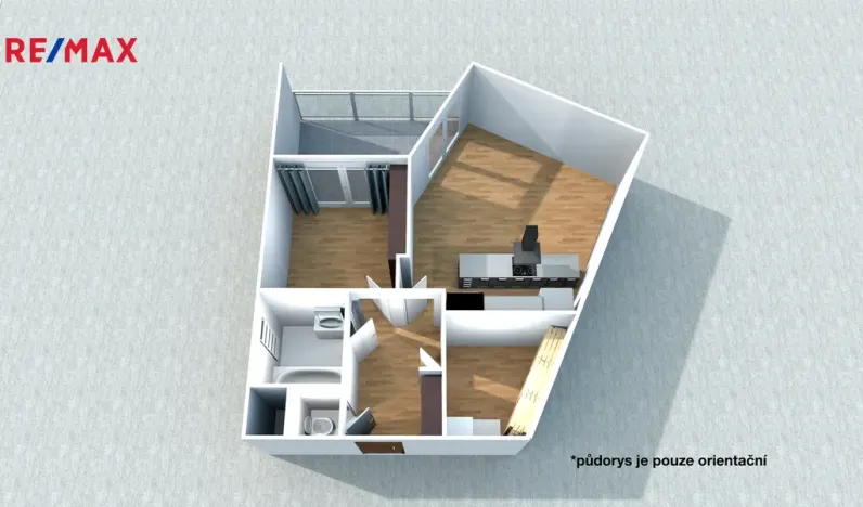 Pronájem bytu 2+kk, Olomouc, Janského, 72 m2