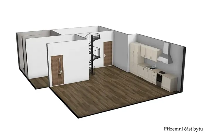 Pronájem bytu 4+kk, Rostěnice-Zvonovice, 111 m2