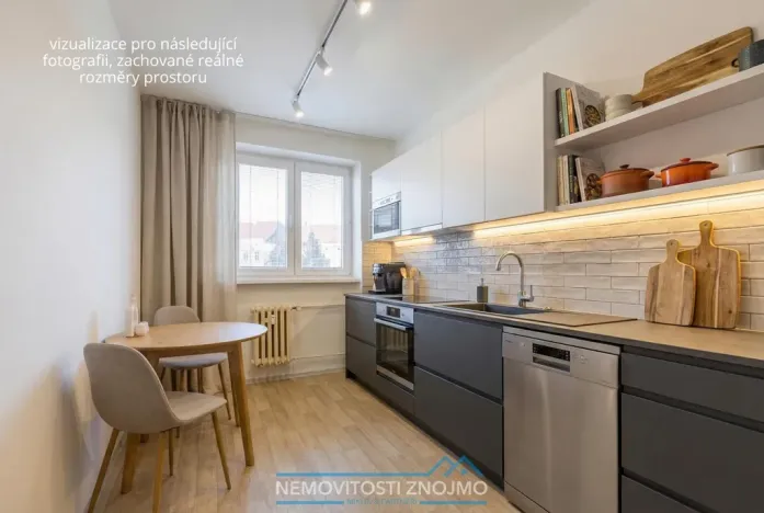 Prodej bytu 3+1, Znojmo, Rooseveltova, 70 m2