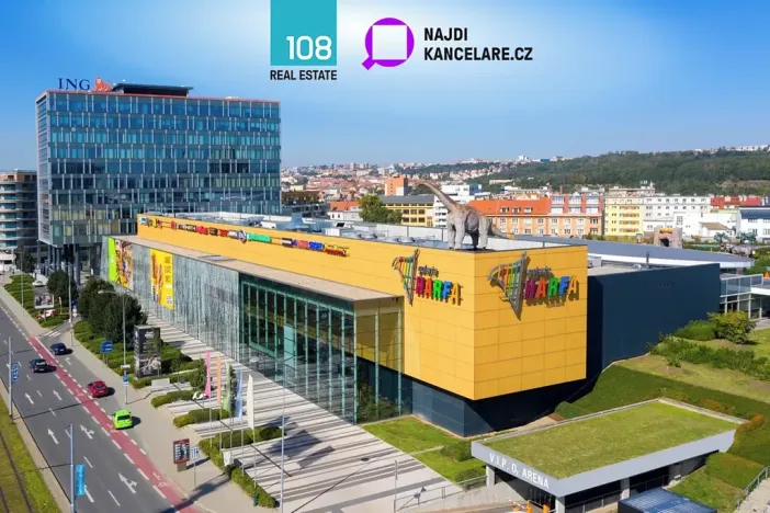 Pronájem kanceláře, Praha - Libeň, Českomoravská, 1391 m2