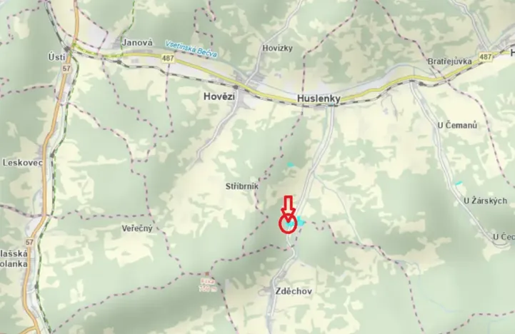 Prodej lesa, Huslenky, 16650 m2