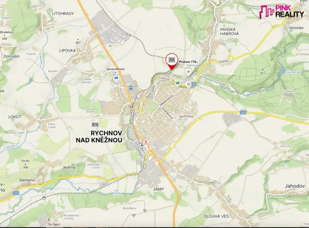 Prodej rodinného domu, Rychnov nad Kněžnou, Průhon, 97 m2