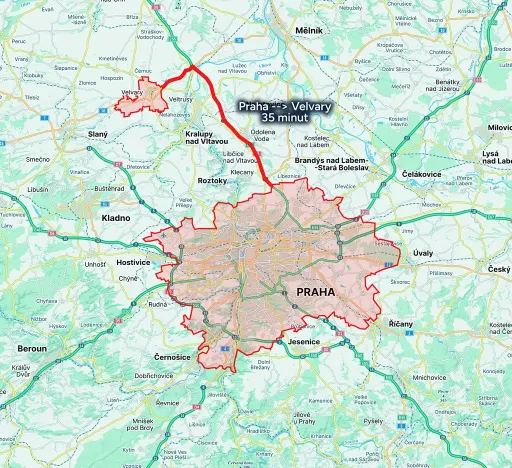 Prodej pole, Velvary, 74397 m2