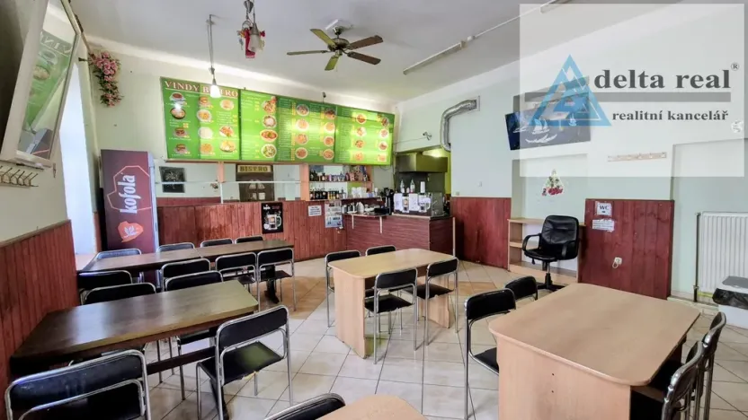Pronájem restaurace, Šumperk, Hlavní třída, 140 m2