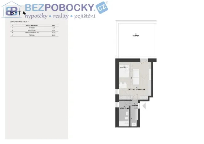 Prodej bytu 3+kk, Havlíčkův Brod, Vagonova, 76 m2