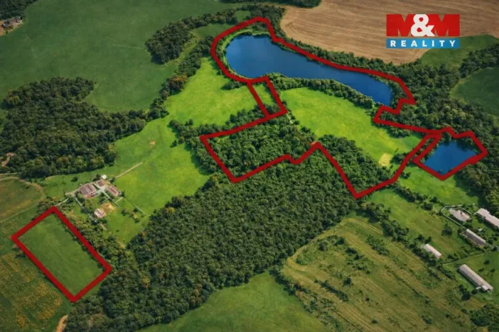 Prodej komerčního pozemku, Křečovice - Vlkonice, 68525 m2