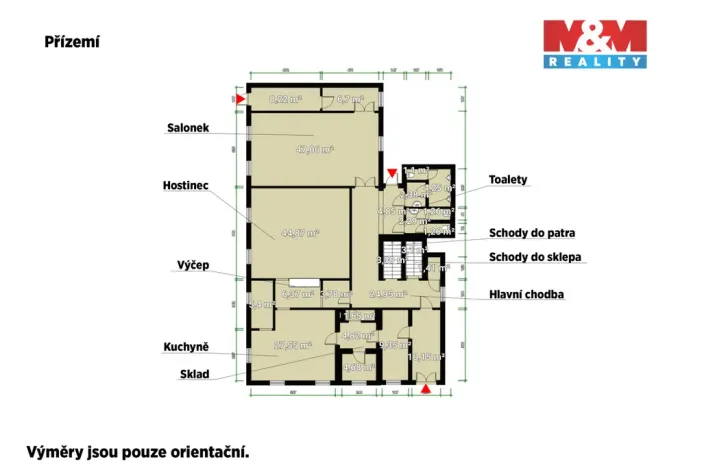 Prodej rodinného domu, Pňovany, 250 m2