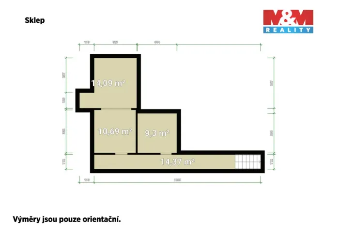 Prodej rodinného domu, Pňovany, 250 m2