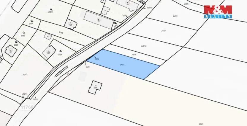 Prodej pozemku pro bydlení, Klatovy - Točník, 1353 m2