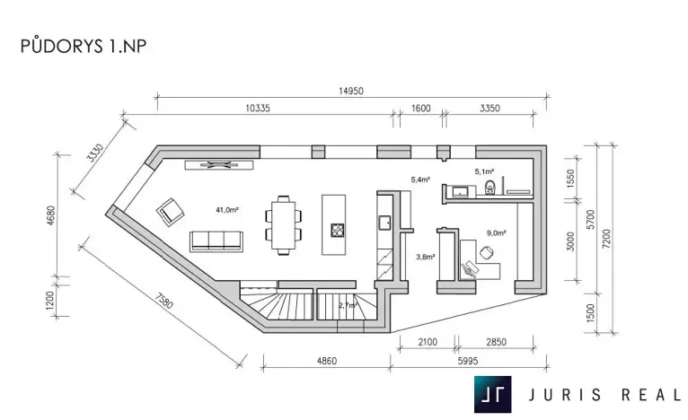 Prodej rodinného domu, Mukařov, 133 m2
