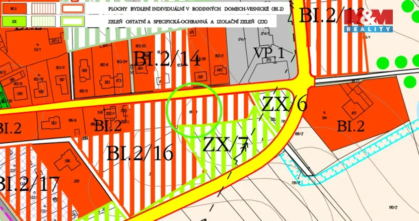 Prodej pozemku pro bydlení, Cítoliby, 2015 m2