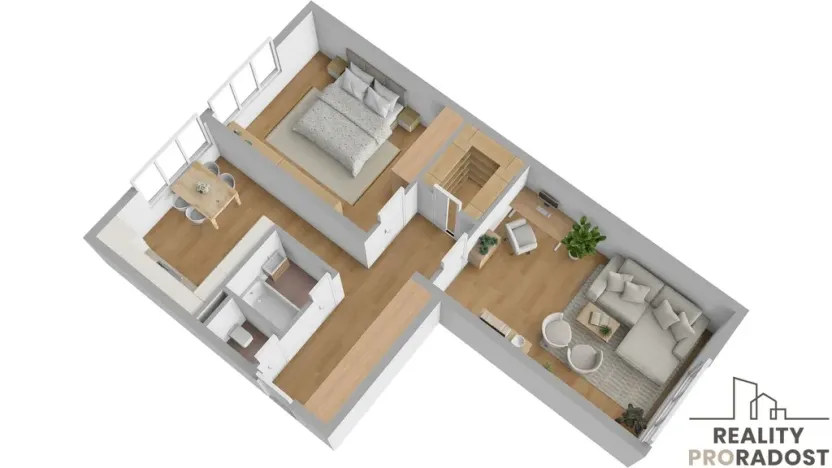 Prodej bytu 2+1, Ostrava - Hrabůvka, Plzeňská, 53 m2