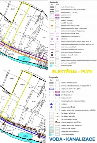 Prodej pozemku, Dolní Roveň - Komárov, 4457 m2