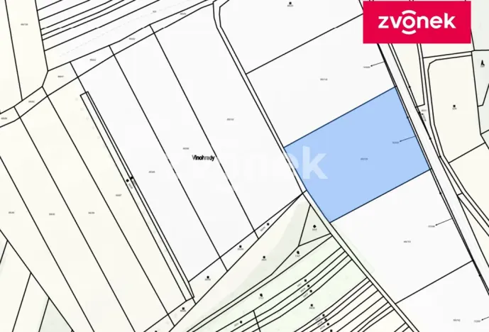 Prodej pole, Velký Ořechov, 10196 m2