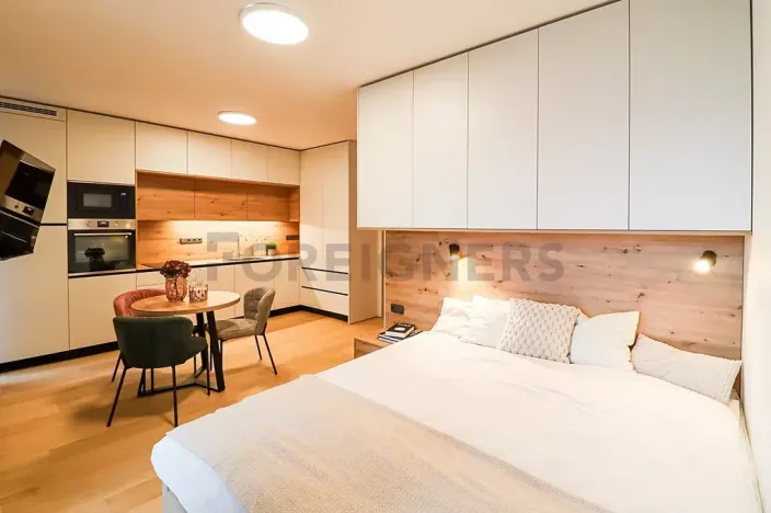 Pronájem bytu 1+kk, Brno, Cyrilská, 23 m2