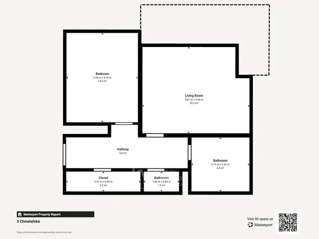 Prodej bytu 2+kk, Praha - Jinonice, Chmelařská, 55 m2