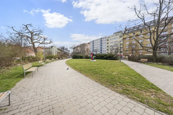 Prodej bytu 1+1, Praha - Holešovice, Osadní, 45 m2