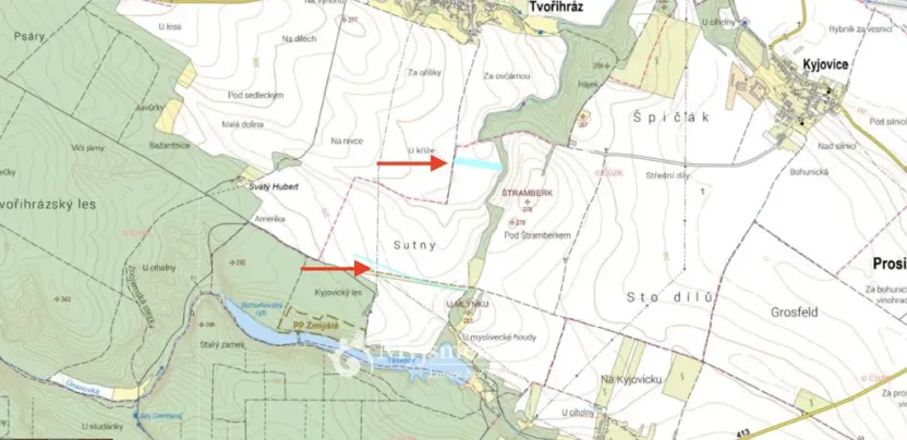 Prodej pole, Tvořihráz, 184181 m2