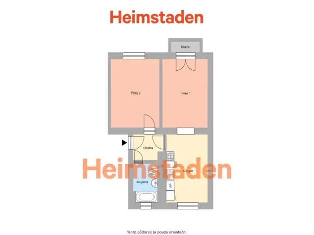 Pronájem bytu 2+1, Havířov - Prostřední Suchá, Osadní, 48 m2