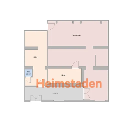 Pronájem obchodního prostoru, Havířov - Šumbark, Slovenského národního povstání, 105 m2