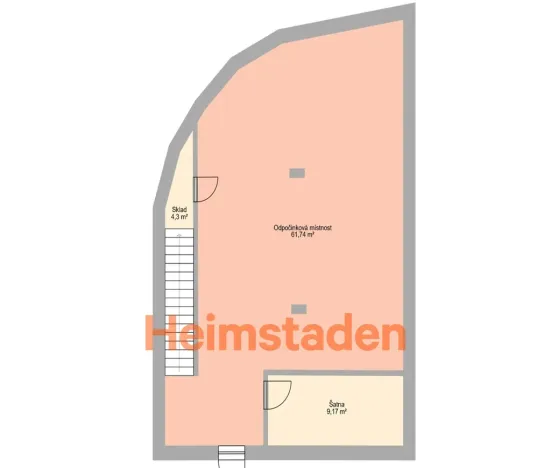 Pronájem obchodního prostoru, Plzeň - Jižní Předměstí, Technická, 159 m2