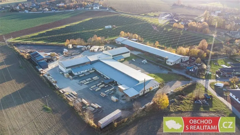 Pronájem skladu, Morašice, 350 m2