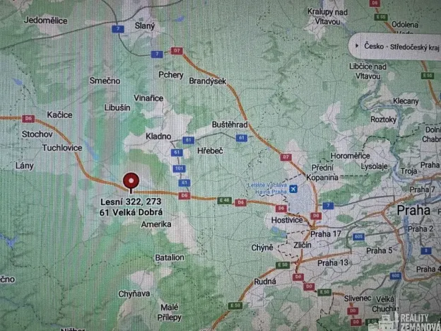 Pronájem skladu, Velká Dobrá, Lesní, 468 m2