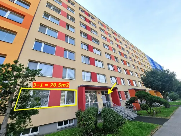 Pronájem bytu 3+1, Praha - Petrovice, Rezlerova, 70 m2