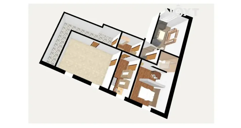 Pronájem bytu 4+kk, Trutnov, K Bělidlu, 94 m2