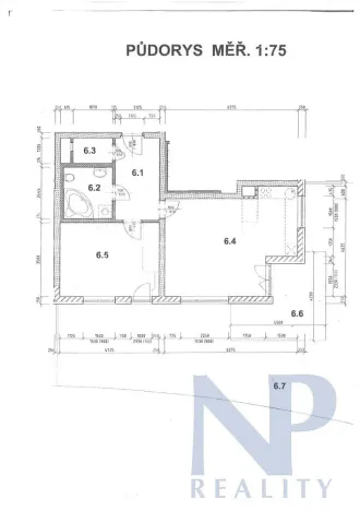 Pronájem bytu 2+kk, Praha - Pitkovice, Žampiónová, 59 m2