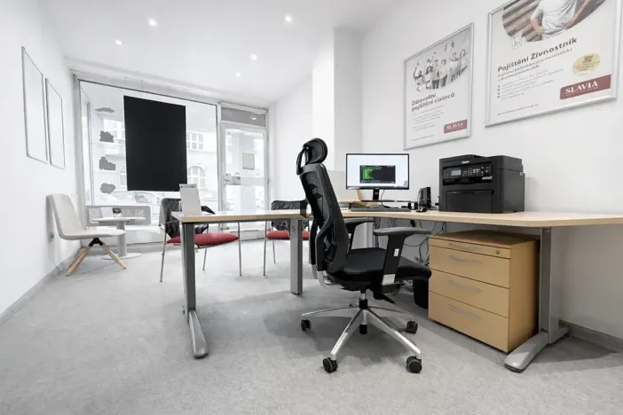 Pronájem kanceláře, Praha - Vinohrady, Jičínská, 32 m2