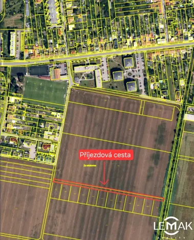 Prodej pole, Olomouc, 969 m2